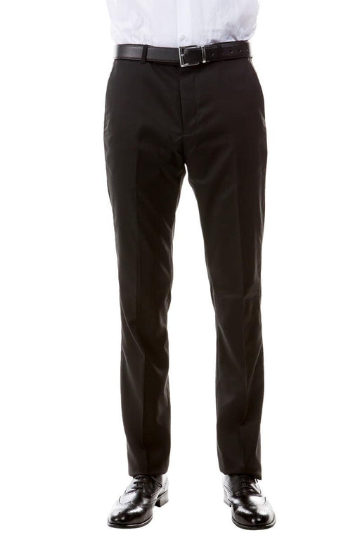 Zegarie Men's Luxury Wool Suit Separate Pants, Black - USA Men's Outlet