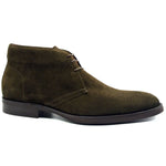 Zelli Marco Suede Chukka Boots in Olive | Versatile Lace-Up Style