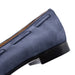 Zelli Naples Suede Tassel Loafers in Blue | A Versatile Italian Style