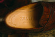 Zelli Roma Genuine Caiman Crocodile Penny Loafers in Cognac